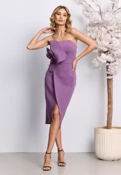 Rochie eleganta Flower Mov imagine