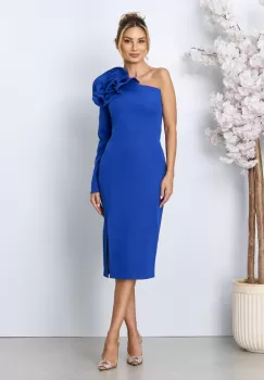 Rochie eleganta Giselle Albastra imagine