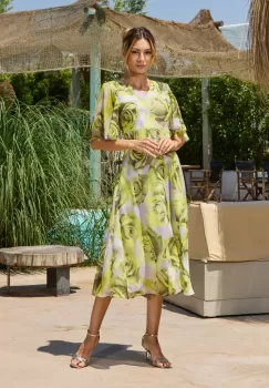 Rochie eleganta Hermione Lime imagine