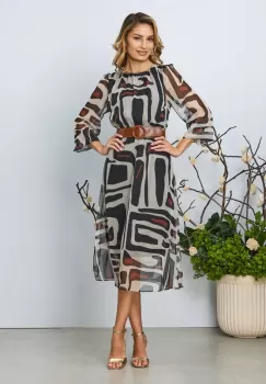 Rochie eleganta Nonka Maro Multi imagine