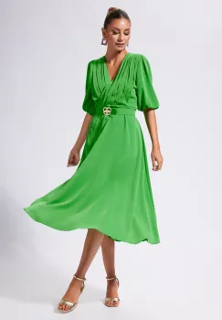 Rochie eleganta Selora Verde imagine