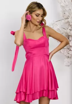 Rochie eleganta Tiffany Ciclam imagine