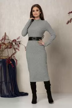 Rochie Elyana Gri imagine