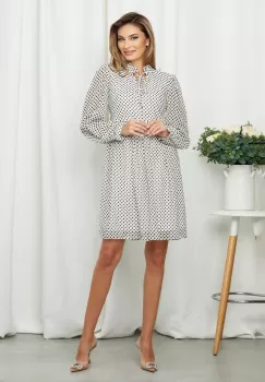 Rochie Evella Alba imagine