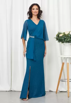 Rochie Evitta Turcoaz imagine