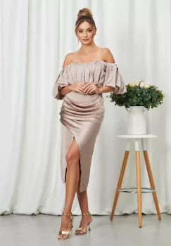 Rochie Freya Bej imagine