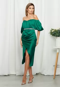 Rochie Freya Verde imagine