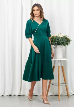 Rochie Geaninne Verde imagine