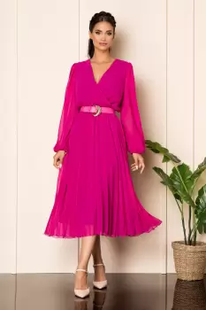 Rochie Ingrid Fucsia imagine