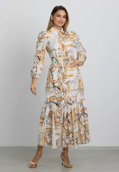 Rochie Iulia Galben Multi imagine