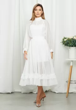 Rochie Jamila Alba imagine