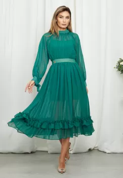 Rochie Jamila Verde imagine