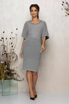 Rochie Kalabria Argintie imagine