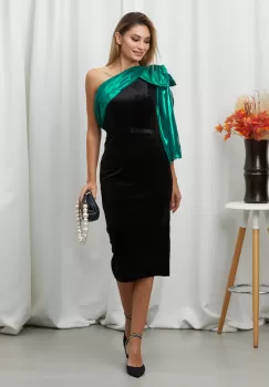 Rochie Latika Verde imagine