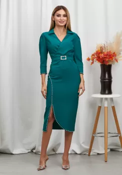 Rochie Leya Verde imagine