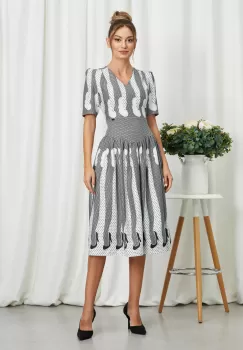 Rochie Linna Alba imagine