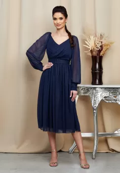 Rochie Luciana Bleumarin imagine