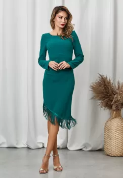 Rochie Luissa Verde imagine