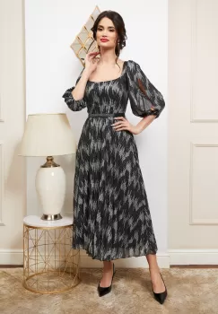 Rochie Luvia Argintie imagine