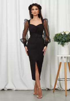 Rochie Malvina Neagra imagine