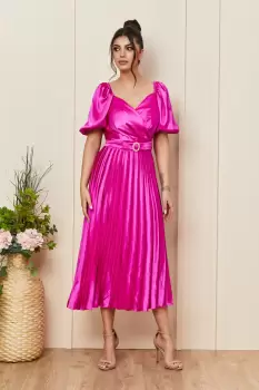 Rochie Melba Fucsia imagine