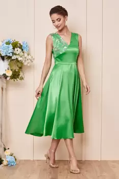 Rochie Moze Clarine Verde imagine