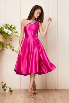 Rochie Moze Yrisha Ciclam imagine