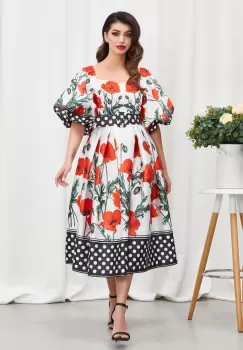 Rochie Natasha Floral imagine