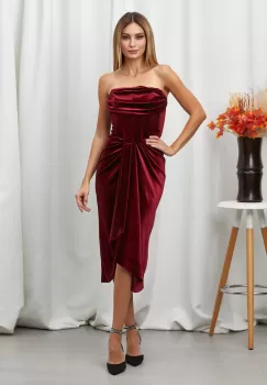 Rochie Nemesis Bordo imagine