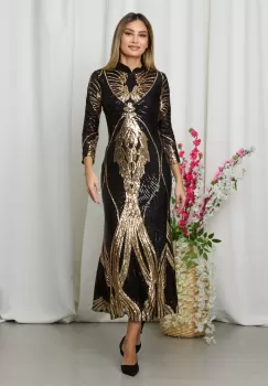 Rochie Nobile Aurie imagine