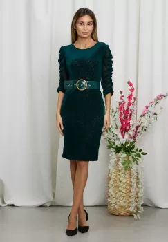 Rochie Nolya Verde imagine