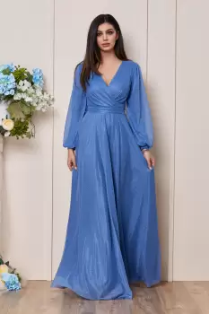 Rochie Ophelia Albastra imagine