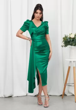 Rochie Oxette Verde Deschis imagine