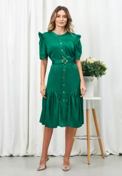 Rochie Patty Verde imagine