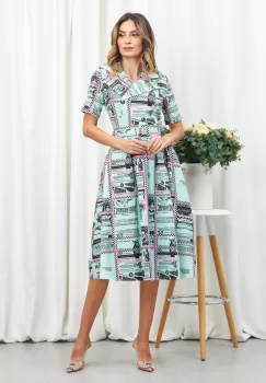 Rochie Portia Turcoaz imagine