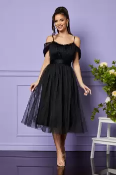 Rochie Queeny Neagra imagine
