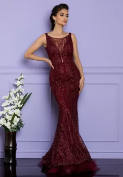 Rochie Remarkable Bordo imagine