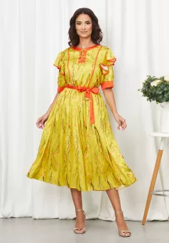 Rochie Riva Galbena imagine