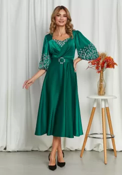 Rochie Samantha Verde imagine