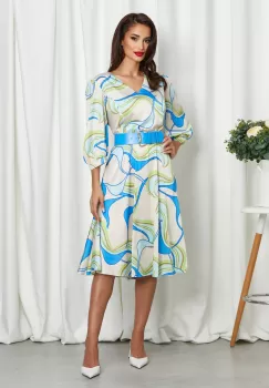 Rochie Savina Albastra imagine