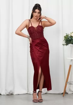 Rochie Seductive Bordo imagine