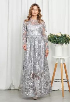 Rochie Seronna Argintie imagine
