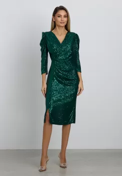 Rochie Shannon Verde imagine