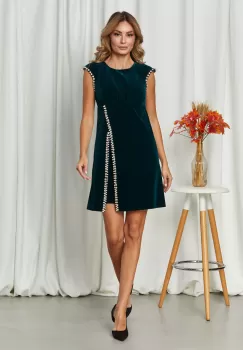 Rochie Sherry Verde imagine