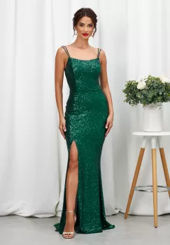 Rochie Shine Verde imagine