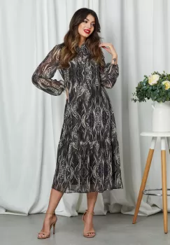Rochie Sinead Kaki Multi imagine