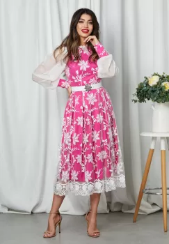 Rochie Soranna Ciclam imagine