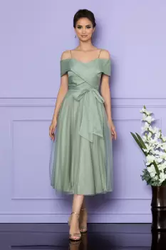 Rochie Sugar Vernil imagine