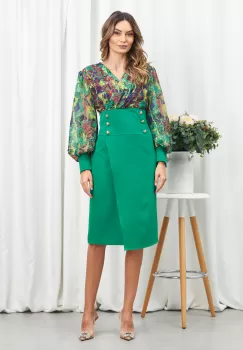 Rochie Tamera Verde imagine