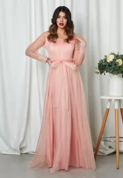 Rochie Temptation Peach imagine